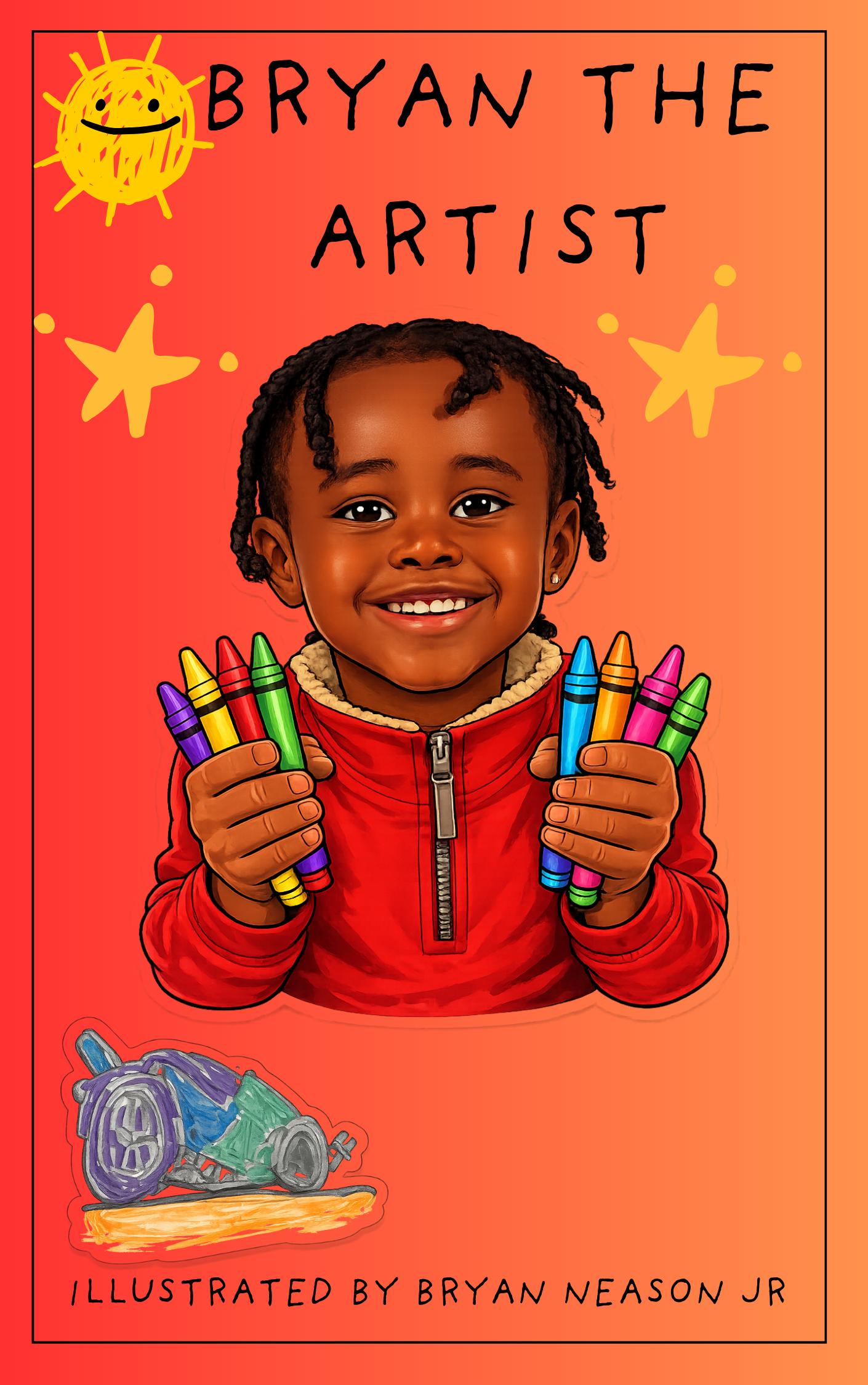 Bryan the artist coloring & activity book